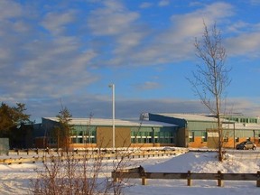 La Loche Community School, where five people killed in a shooting at the remote northern Saskatchewan school.