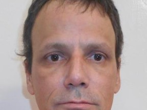 An arrest warrant has been issued for Marc Leroux, 50, who was unaccounted for during a morning count at Collins Bay Institution. (Supplied Photo)