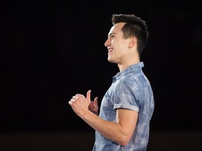 Patrick Chan performs during the Canadian Figure Skating Championship gala in Halifax on Sunday, January 24, 2016. THE CANADIAN PRESS/Darren Calabrese