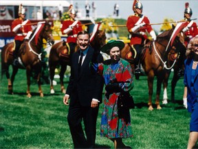 Spruce Meadows and ATCO founder Ron Southern, pictured at the equestrian complex alongside Queen Elizabeth II in this file 1990 photo,  died on January 21, 2016. (Al Charest)