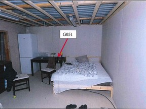 A soundproof bunker is seen in this undated handout photo provided by the police and released by TT News Agency, Jan. 25, 2016. A Swedish doctor went on trial in Stockholm on Monday on charges of kidnapping and raping a woman whom prosecutors said he planned to hold prisoner for years in a specially constructed soundproof bunker. (REUTERS/Police/Handout/TT News Agency)