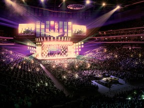 Oilers Entertainment Group CEO Bob Nicholson says the company wants to book as many as 50 concerts in the first year. (Courtesy Edmonton Ice District)