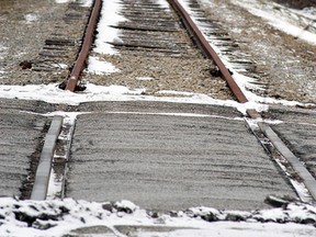 The railroad that runs through Wallaceburg, shown here at Dauw Avenue, has not had any activity for a number of years. Chatham-Kent has tried for the past year to find an operator for the rail linem but with no success.
David Gough/ Postmedia Network