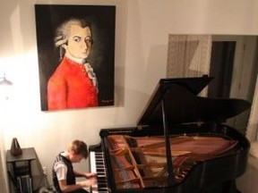 Hugo Russell, 11, is looking to become Canada’s favourite amateur classical pianist in the CBC Music Piano Hero competition. The Blyth Academy student chose Chopin – Nocturne #20 in C-sharp Minor to showcase his skills for the competition. (Contributed photo)