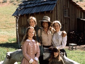 The TV cast of Little House on the Prairie.