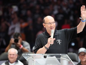 Kings play-by-play TV announcer Bob Miller will undergo heart bypass surgery and there is no timetable for his return. (Victor Decolongon/Getty Images/AFP/Files)