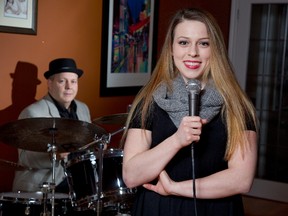 Kaylee LaRose and her father Rob will be performing publicly for the first time at a jazz concert on Friday in London. (DEREK RUTTAN, The London Free Press)