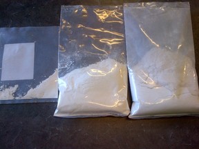 Police hand-out photo of 1,789 grams of ketamine seized from a northeast Edmonton home on Jan. 21. PHOTO SUPPLIED