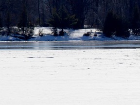 A view of a frozen section of the St. Lawrence River on Tuesday, January 20, 2015 near Brockville, Ont. Darcy Cheek/Brockville Recorder and Times/Postmedia Network