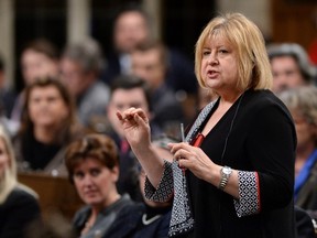 MaryAnn Mihychuk Minister of Employment, Workforce Development and Labour responds to a question during question period in the House of Commons on Parliament Hill in Ottawa on Thursday, Jan. 28, 2016. THE CANADIAN PRESS/Sean Kilpatrick
