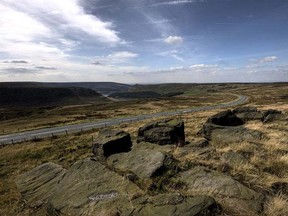A view of Saddleworth Moor, in Greater Manchester, from Hollin Brown Knoll. (Parrot of Doom/Wikipedia)