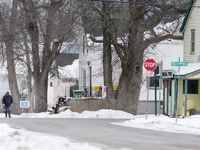 The village of Stella on Amherst Island is hosting three days of hearings by the Environmental Review Tribunal. (Elliot Ferguson/The Whig-Standard)