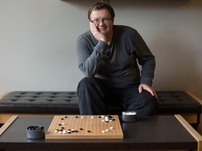 Professor Martin Mueller is proud of U of A grads who've led a group of computing scientists to develop the first computer Go program capable of professional level play, in Edmonton January 28, 2016. AMBER BRACKEN