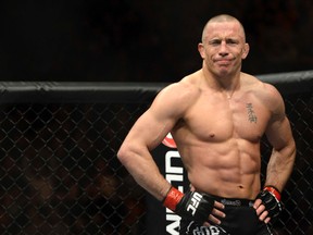 Former UFC champ Georges St. Pierre denied a report that he is planning to make a comeback to the UFC. (Postmedia Network file photo)