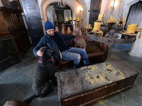 Jason Hall inside Stone Hall Castle, a medieval, European-style castle, in Regina. (TROY FLEECE/REGINA LEADER-POST/Postmedia Network)