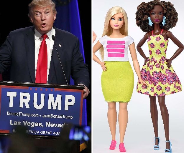 Donald trump barbie sales doll