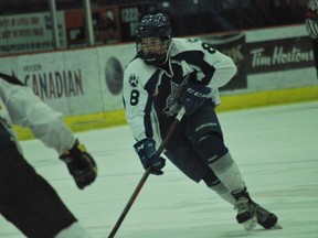 Kyle Liinamaa, a forward for the Sudbury Nickel Capital Wolves, was cut by the team two years ago. Now, he leads the team and league in points.