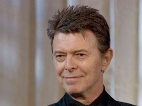 FILE - In this June 5, 2007 file photo, David Bowie attends an awards show in New York.  Bowie wanted his ashes to be scattered in Bali, "in accordance with the Buddhist rituals" and left most of his estate to his widow, the supermodel Iman and his two children, according to his will filed Friday, Jan. 30, 2016.  (AP Photo/Stephen Chernin)