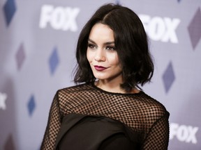Actress Vanessa Hudgens attends the FOX All-Star Party at the Fox Winter TCA on Friday, Jan. 15, 2016, Pasadena, Calif. (Photo by Richard Shotwell/Invision/AP)