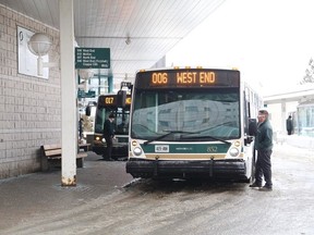 John Lappa/Sudbury Star
Greater Sudbury Transit station in downtown Sudbury.