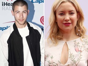 Nick Jonas and Kate Hudson. (WENN.COM)