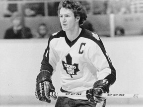 An image from Darryl Sittler's 10-point night with the Maple Leafs. (Toronto Sun Files)
