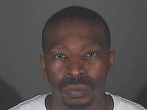 In this undated photo released by the Los Angeles County Sheriff's Department shows Steven Lawrence Wright. Los Angeles County authorities say they've accidentally released Wright who was awaiting trial for a gang-related murder. The Los Angeles County Sheriff's Office said Monday, Feb. 1, 2016, that Wright was mistakenly released from Inmate Reception Center (IRC) custody on Saturday, Jan. 30. (Los Angeles County Sheriff's Department via AP)