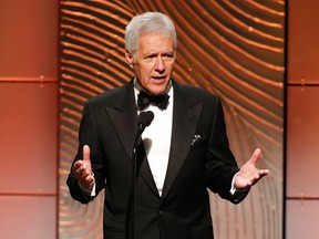 He's ditched the moustache but Alex Trebek remains the king of daytime TV.