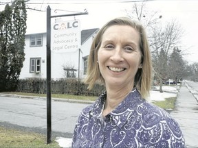 Jason Miller/The Intelligencer
Gina Cockburn, pictured here outside the Belleville-based Community Advocacy and Legal Centre, confirmed locals applying for Canada pension disability benefits are facing the challenges identified in an auditor general’s report.