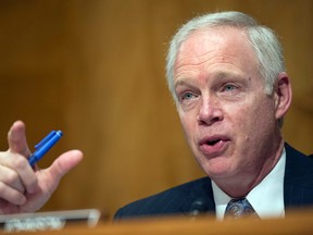 Senate Homeland Security and Government Affairs Committee Chairman Sen. Ron Johnson, R-Wis. questions a witness during a hearing on the frontline response to terrorism, Tuesday, Feb. 2, 2016, on Capitol Hill in Washington. (AP Photo/Cliff Owen)