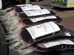 Canadian Blood Services says keep your blood to yourself for three weeks after returning home. July 3, 2015. File: Bruce Edwards/Postmedia Network