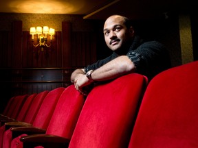 Actor E.B. Smith sits in a row of chairs at The Grand Theatre, where he is preparing for his upcoming role in as Dr. Martin Luther King Jr., in London. Smith has been the target of racism on two occasions in recent days, being called the n-word on both occasions, in London. (CRAIG GLOVER, The London Free Press)