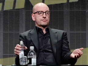 Director Steven Soderbergh of "The Knick" speaks during HBO's portion of the 2014 Television Critics Association Cable Summer Press Tour in Beverly Hills, California July 10, 2014.  REUTERS/Kevork Djansezian