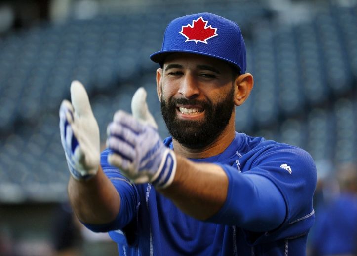 111 Jose Bautista Bat Flip Stock Photos, High-Res Pictures, and