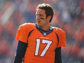 Broncos backup QB Brock Osweiler could be called upon in the big game. (USA TODAY SPORTS)