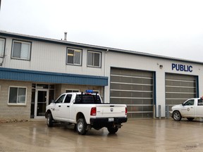 Plans are in the works to build a new centralized operations department for West Perth beside their current facility on Arthur Street in Mitchell. GALEN SIMMONS/MITCHELL ADVOCATE