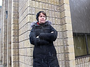 Margaret Fisher, who has rental units in Wallaceburg and Chatham, Ont., is seeing the impact of skyrocketing hydro bills on her tenants. She is also concerned how it limits the ability of landlords to recover such costs as rising property taxes and maintenance. Photo taken in Chatham, Ont. on Monday February 8, 2016. (Ellwood Shreve/Chatham Daily News/Postmedia Network)