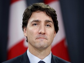 Canada's Prime Minister Justin Trudeau takes part in a news conference in Ottawa, Canada, February 8, 2016. REUTERS/Chris Wattie