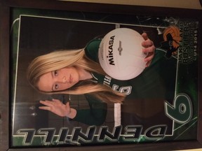 Dewberry's Nicole Dennill will represent the Northeast Zone for volleyball at the upcoming Alberta Winter Games.