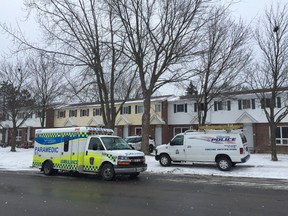 An infant was found dead inside a home on Compton Street on Tuesday, police have confirmed. (Julia McKay/The Whig-Standard)