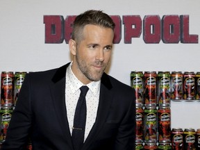Actor Ryan Reynolds arrives for the premiere of "Deadpool" in New York, February 8, 2016. REUTERS/Brendan McDermid