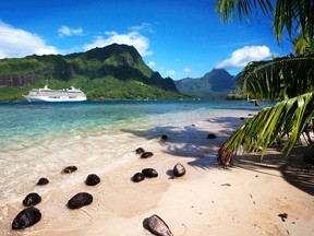 Snag a 'Wave Season' deal on a Crystal Cruise to Tahiti. (Courtesy Crystal Cruises)