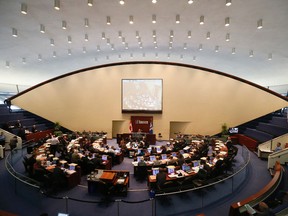 Toronto City Hall council chambers on February 4, 2016. (Stan Behal/Toronto Sun)