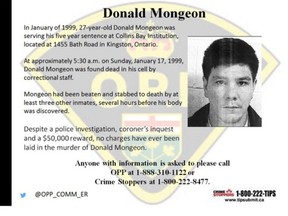 Cold case Mongeon