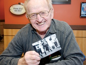 Joe Stockinger, owner of Joe’s Weight Training & Fitness centre, set even more world records for powerlifting at the last competition that took place in Calgary in January. The 86-year-old thought maybe that was going to be his last competition, but quitting wasn’t an option. Now, Stockinger is training for World’s and hopes to destroy his deadlift record. Caitlin Clow photo/Pincher Creek Echo