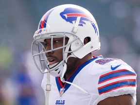 Buffalo Bills running back LeSean McCoy looks on prior to the game against the Philadelphia Eagles at Lincoln Financial Field in Philadelphia on Dec. 13, 2015. (Bill Streicher/USA TODAY Sports)