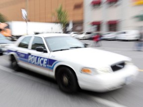 Ottawa police car. (Jean Levac)