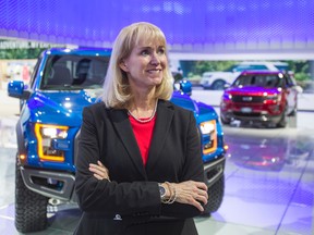 Ford Canada CEO Dianne Craig poses for a photo during the media preview for the Canadian International Autoshow at the Metro Toronto Convention Centre. (Ernest Doroszuk/Toronto Sun/Postmedia Network)