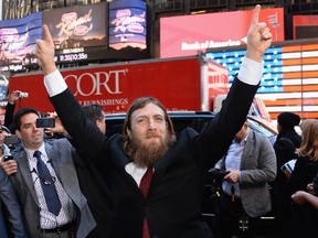 Daniel Bryan attends the WrestleMania 30 press conference at the Hard Rock Cafe New York on April 1, 2014 in New York City.  Dimitrios Kambouris/Getty Images