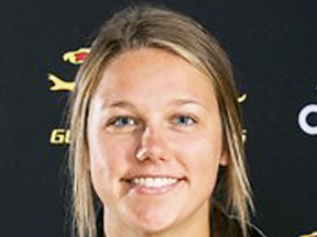 With Belleville's Leigh Shilton in the lineup, the Guelph Gryphons are ranked No. 1 in the CIS in women's varsity hockey. (Guelph Gryphons Athletics)